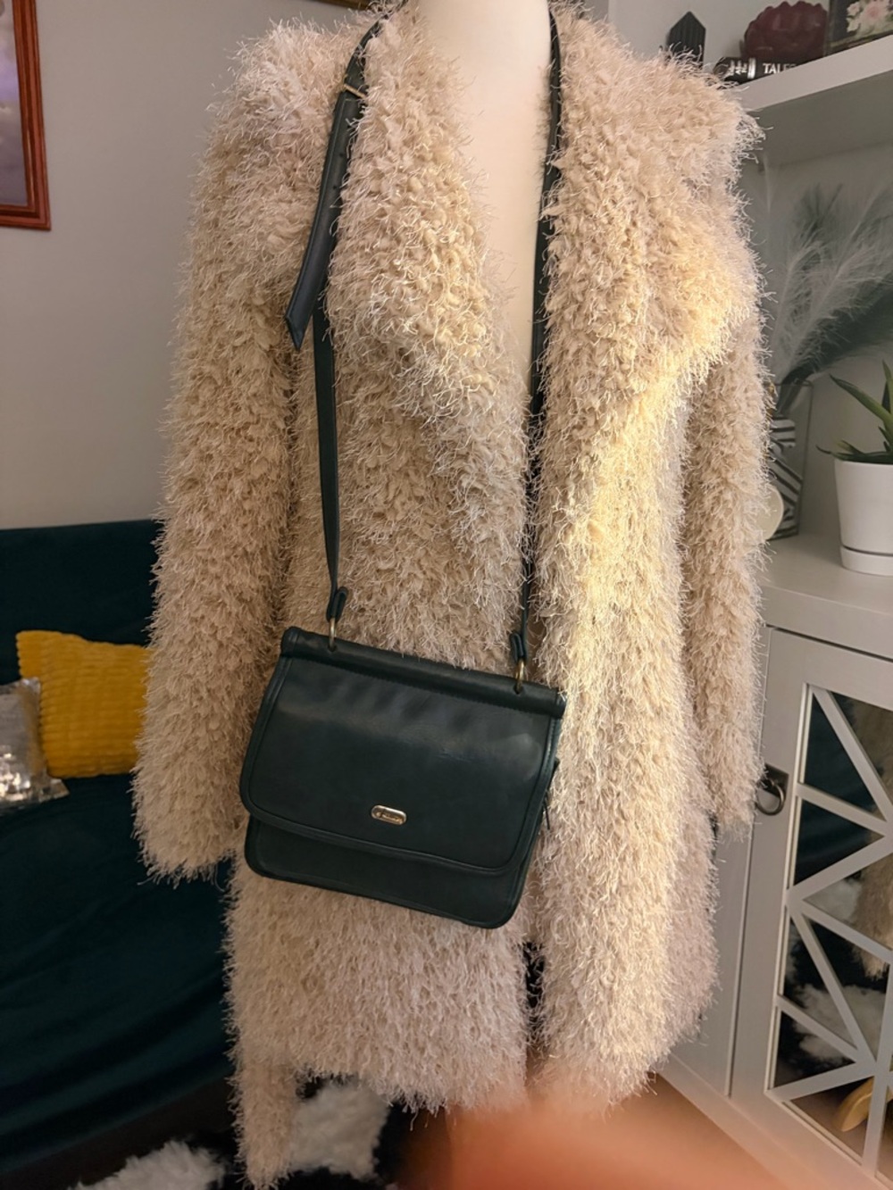 Classic Black Crossbody Bag for Women